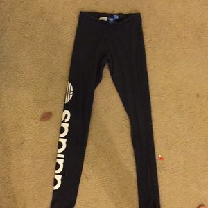 Black adidas leggings